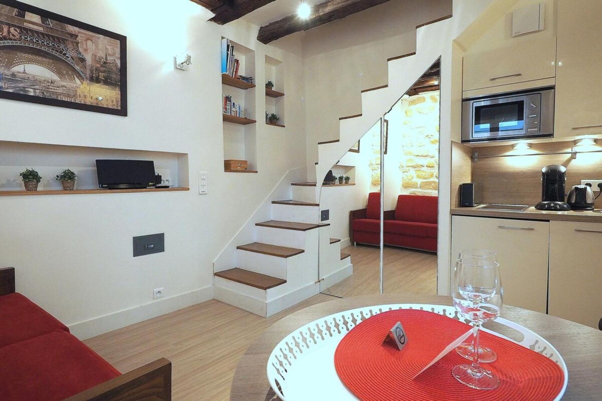 Louvre Parisian Duplex Bagian luar foto